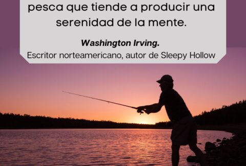 pescar es bueno para liberar stress y la salud mental