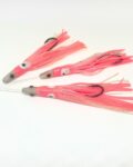 señuelo pesca metralleta flame glow