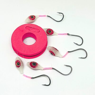 señuelo pesca fondo modelo panxona fosforescente para la pesca de Besugo, Gallo San Pedro, Merluza y otras especies de fondo.