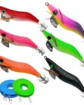 señuelos jibioneras para pesca sepia calamar y pulpo