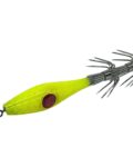 señuelo pesca calamar evil squid amarillo fluor