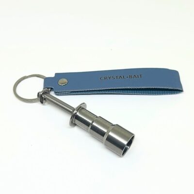 Corrector de anzuelo de calamar, herramienta de reparación de anzuelos de pulpo de acero inoxidable, puede restaurar anzuelos deformados, accesorio de aparejos de Pesca. Pieza de acero inoxidable para reparar poteras de señuelos de pesca. CrystalBait