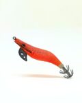 señuelo pesca sepia crystal egi naranja tamaño S